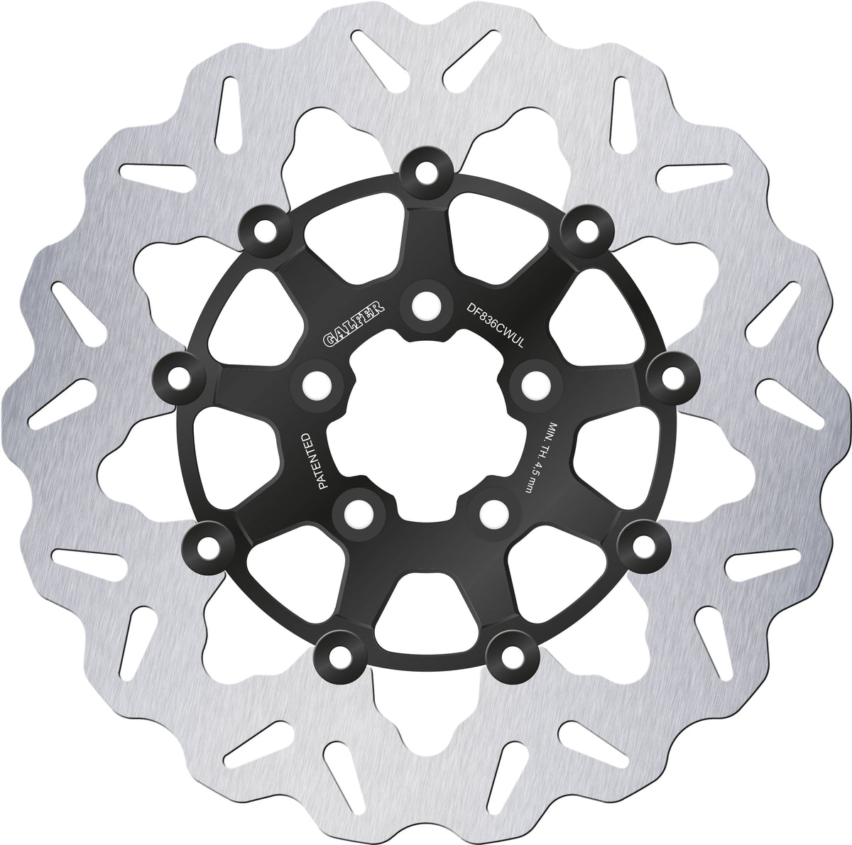 11.8" Standard Floating Wave® Rotor - Rear - Harley Davidson