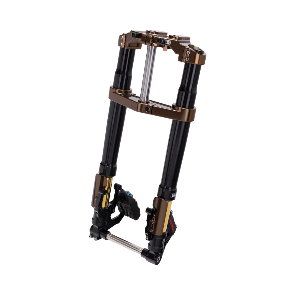 OG Bronze 2014-2023 Touring Inverted Front End Complete kit Drop 1 inch