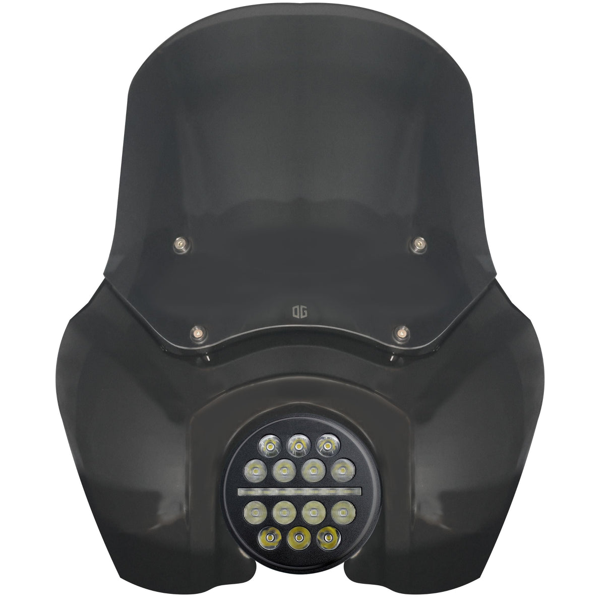 OG T-Sport Fairing kit for Harley-Davidson with OG LED X-Series Headlight conversion Black